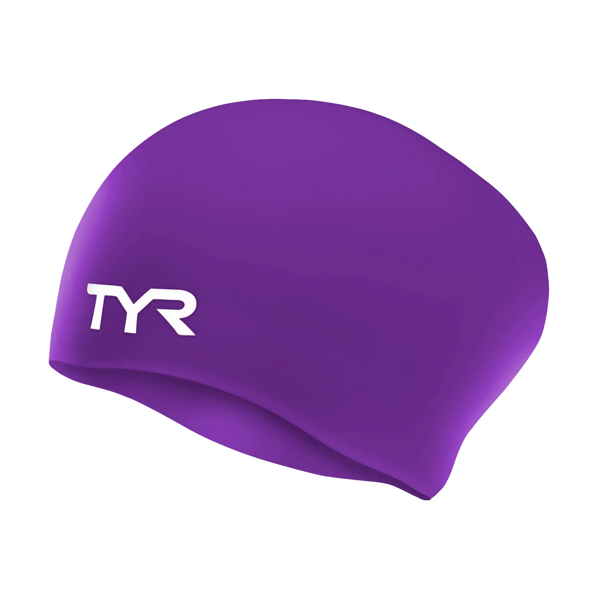 Adult Long Hair Silicone Wrinkle-Free Swim Cap - Image 7