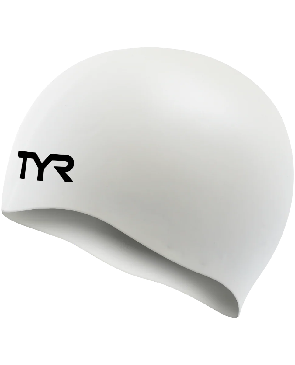 Adult Silicone Wrinkle-Free Swim Cap - Image 2
