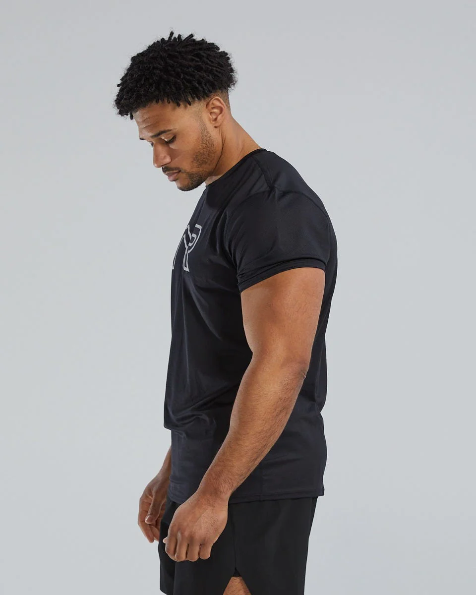 Airtec Men's Big Logo Tee - Solid / Heather - Image 3