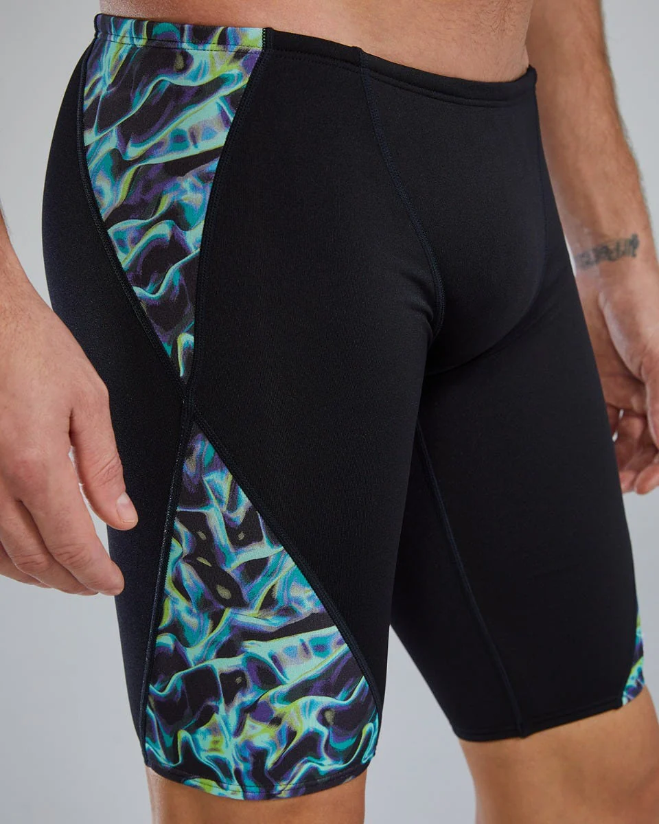 Durafast Elite® Men's Blade Splice Jammer Swimsuit - Energia - Image 8