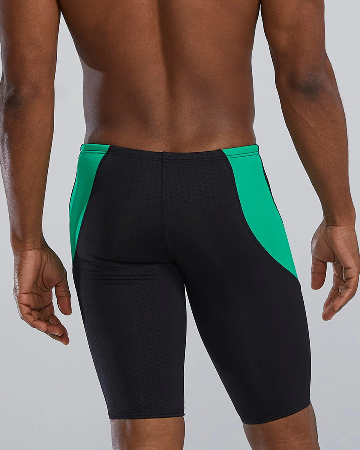 Durafast Elite® Men's Curve Splice Jammer Swimsuit - Hexa - Image 11