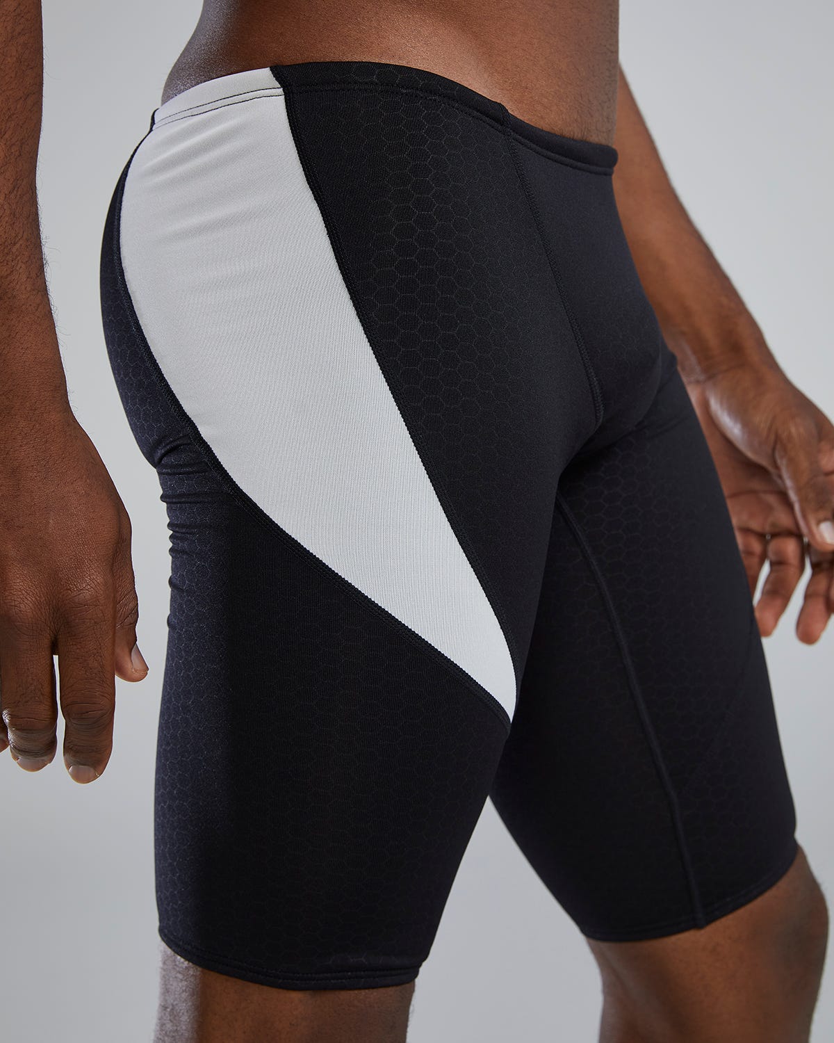 Durafast Elite® Men's Curve Splice Jammer Swimsuit - Hexa - Image 25