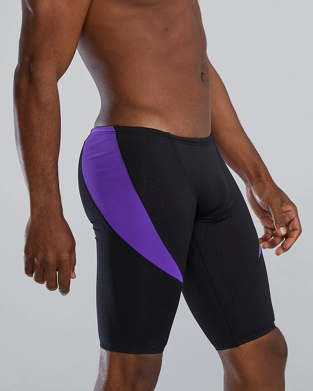 Durafast Elite® Men's Curve Splice Jammer Swimsuit - Hexa - Image 37