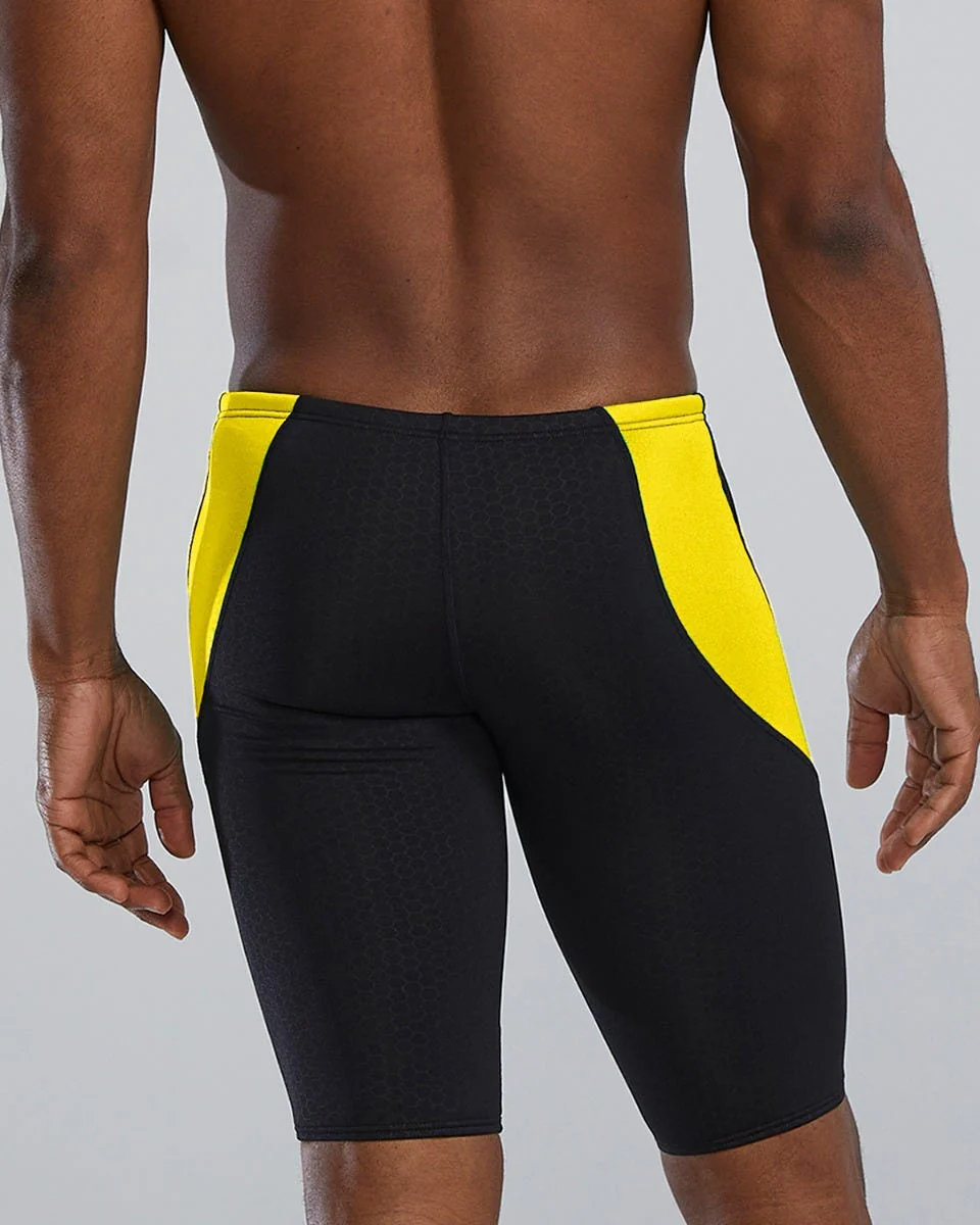 Durafast Elite® Men's Curve Splice Jammer Swimsuit - Hexa - Image 4