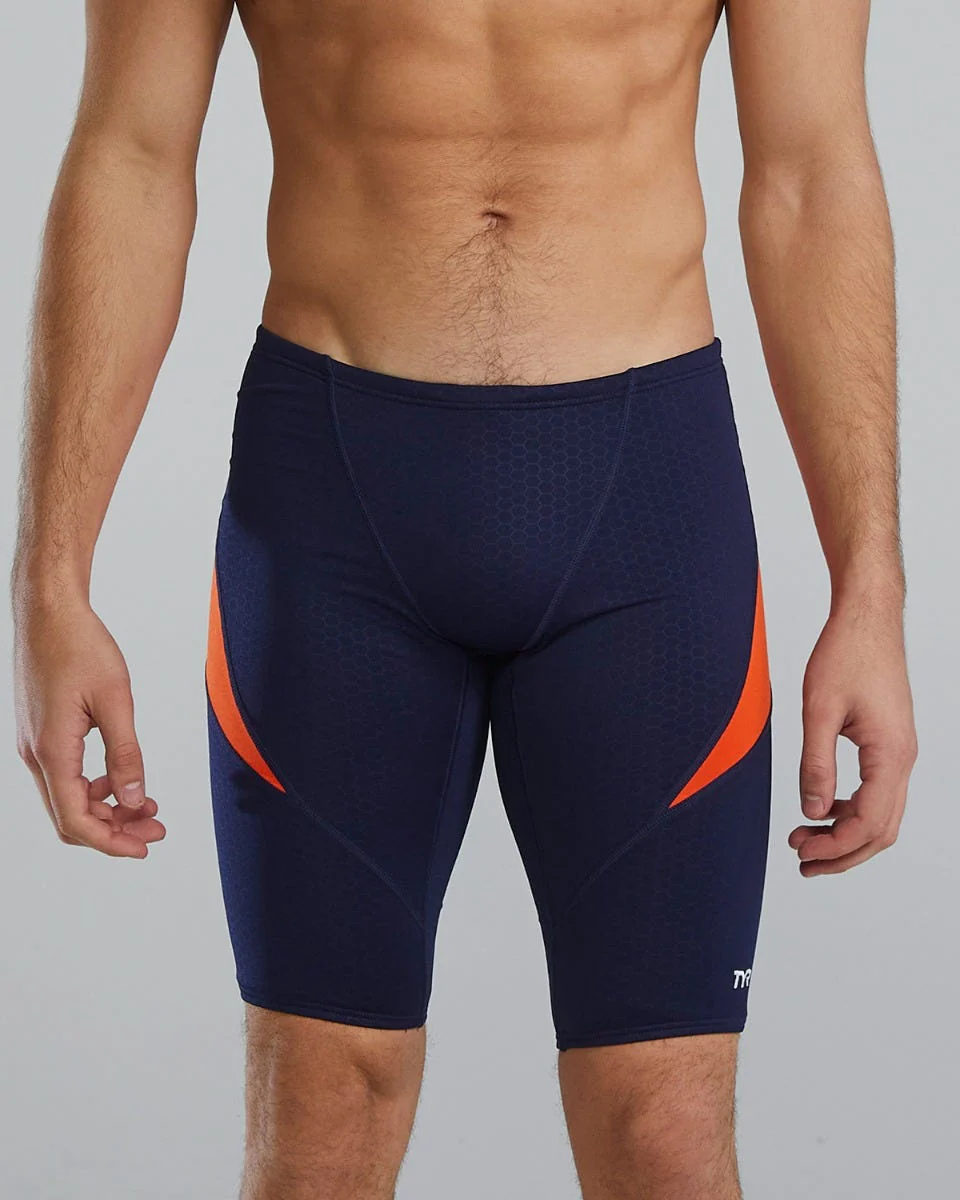 Durafast Elite® Men's Curve Splice Jammer Swimsuit - Hexa - Image 52