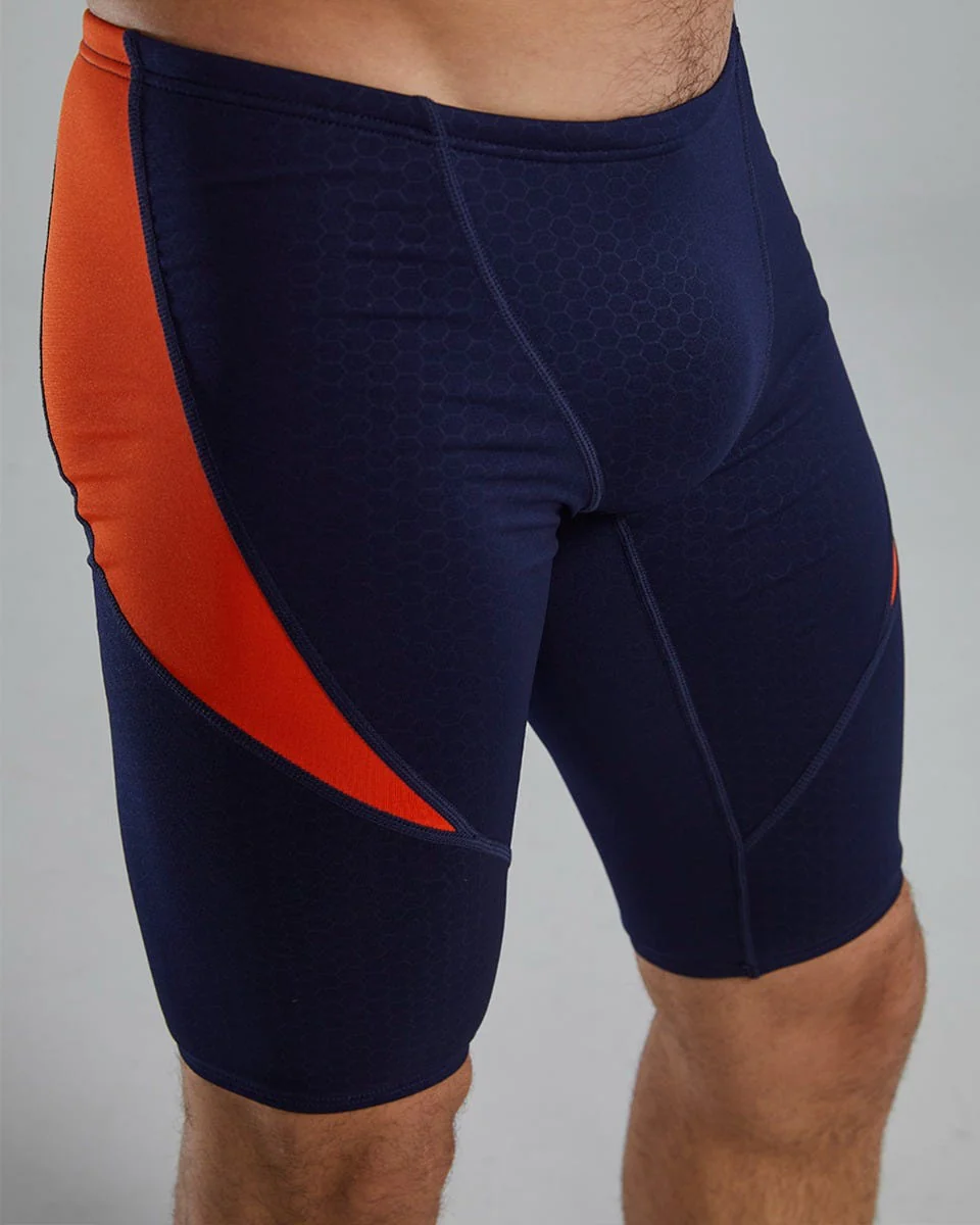 Durafast Elite® Men's Curve Splice Jammer Swimsuit - Hexa - Image 59