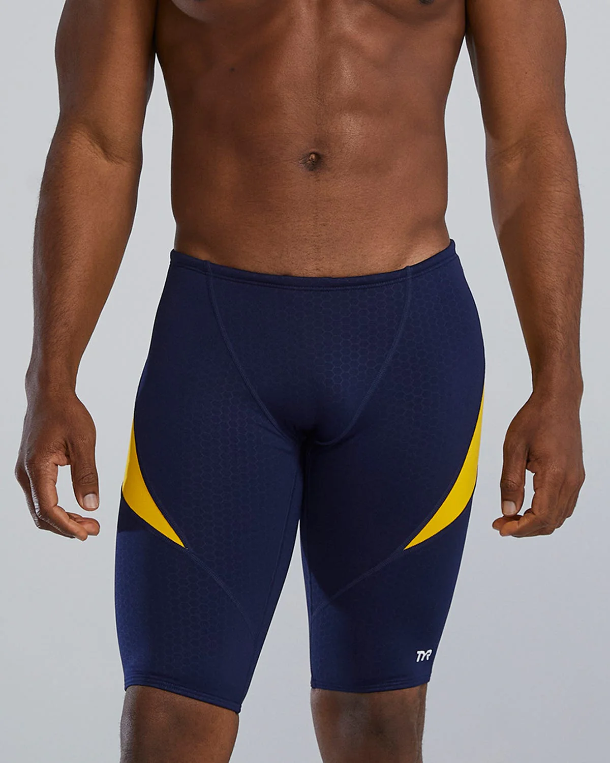 Durafast Elite® Men's Curve Splice Jammer Swimsuit - Hexa - Image 68