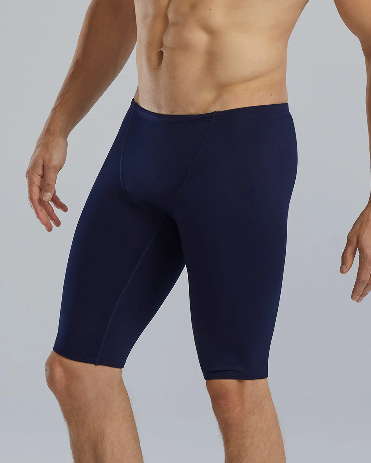 Durafast Elite® Men's Large Logo Jammer Swimsuit - Solid - Image 11