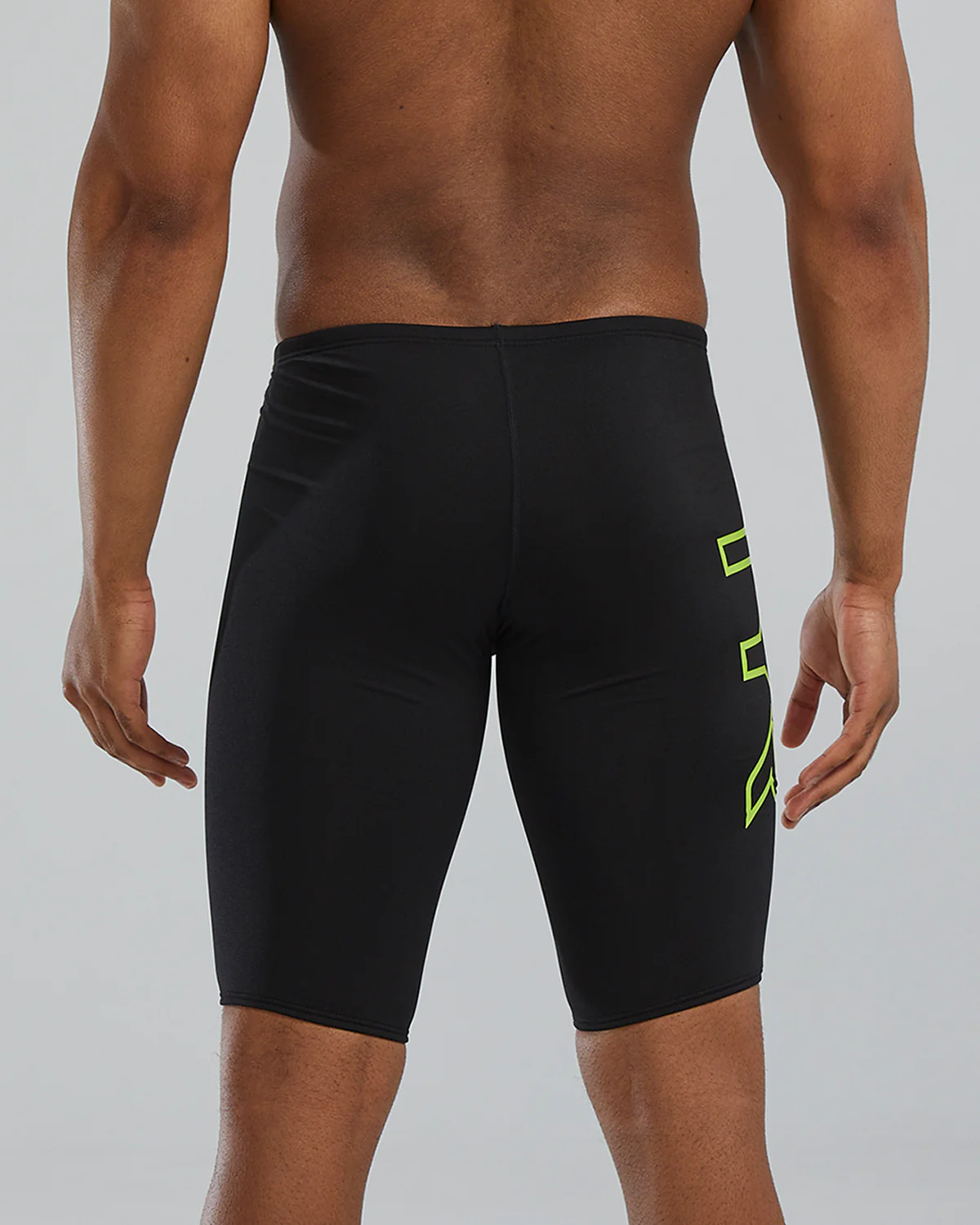 Durafast Elite® Men's Large Logo Jammer Swimsuit - Solid - Image 18