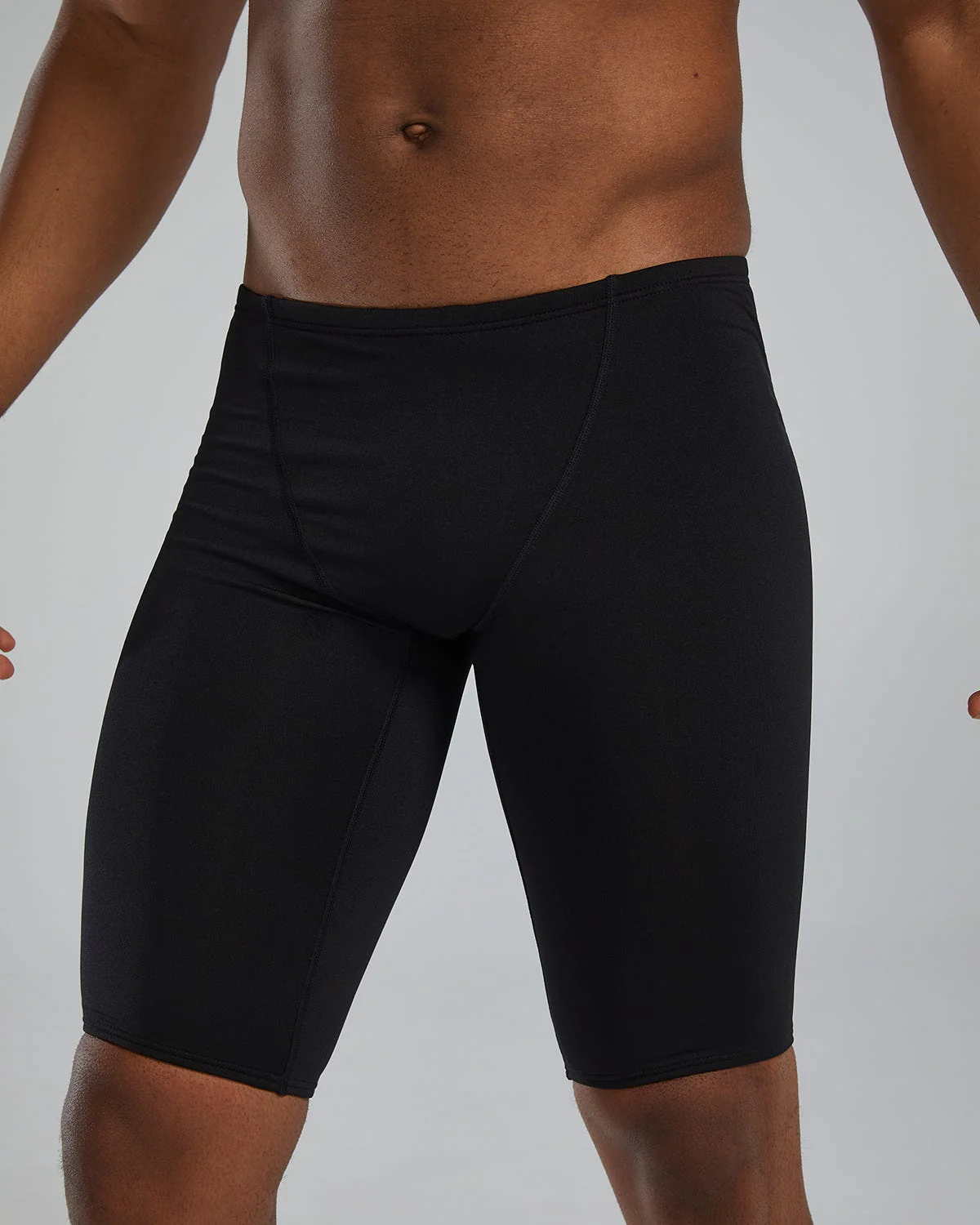 Durafast Elite® Men's Large Logo Jammer Swimsuit - Solid - Image 22