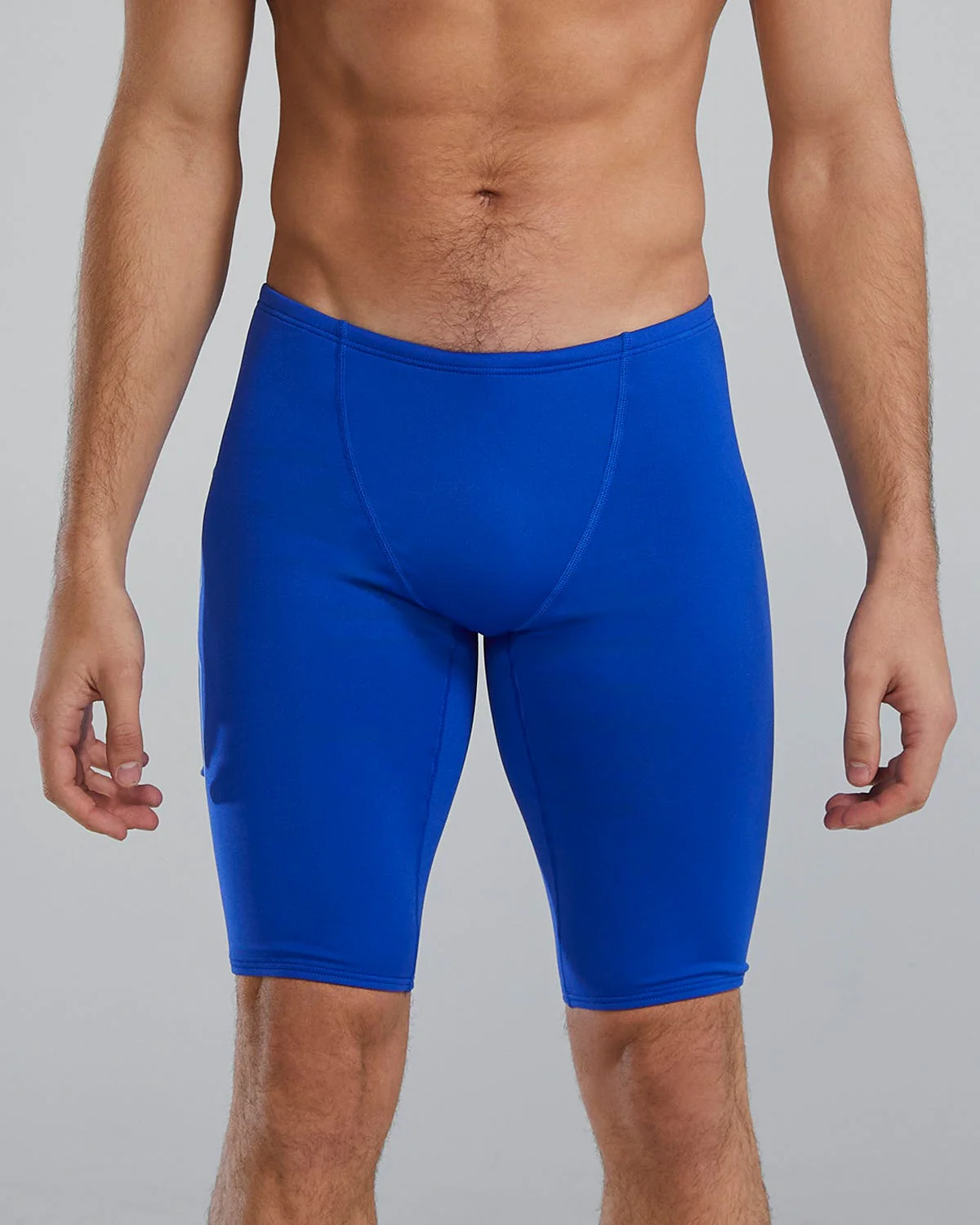 Durafast Elite® Men's Large Logo Jammer Swimsuit - Solid - Image 33