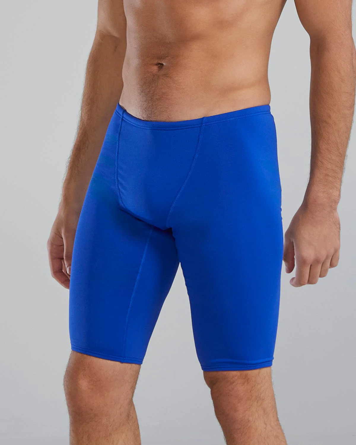 Durafast Elite® Men's Large Logo Jammer Swimsuit - Solid - Image 35