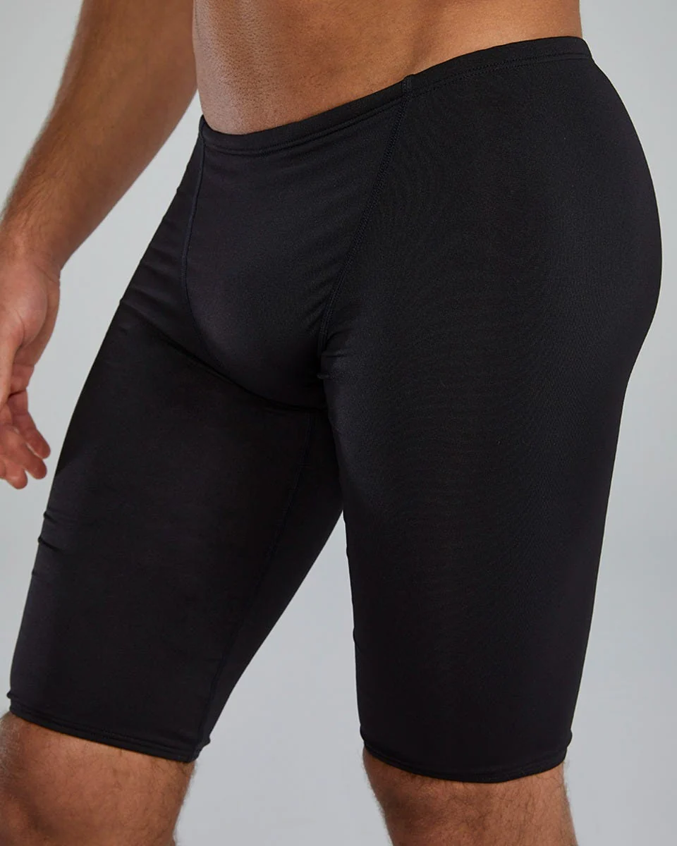 Durafast Elite® Men's Large Logo Jammer Swimsuit - Solid - Image 45