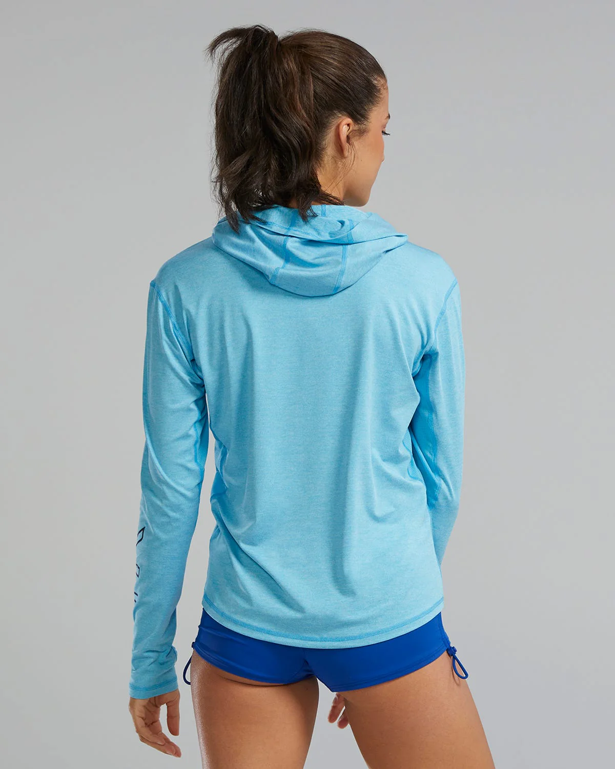 SunDefense™ Women's Vented Hooded Shirt - Solid - Image 12