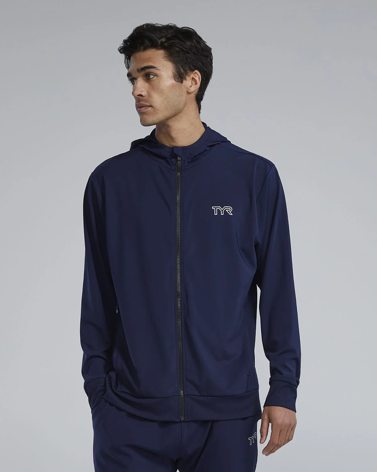 Tech Men's Full Zip Hoodie - Image 5